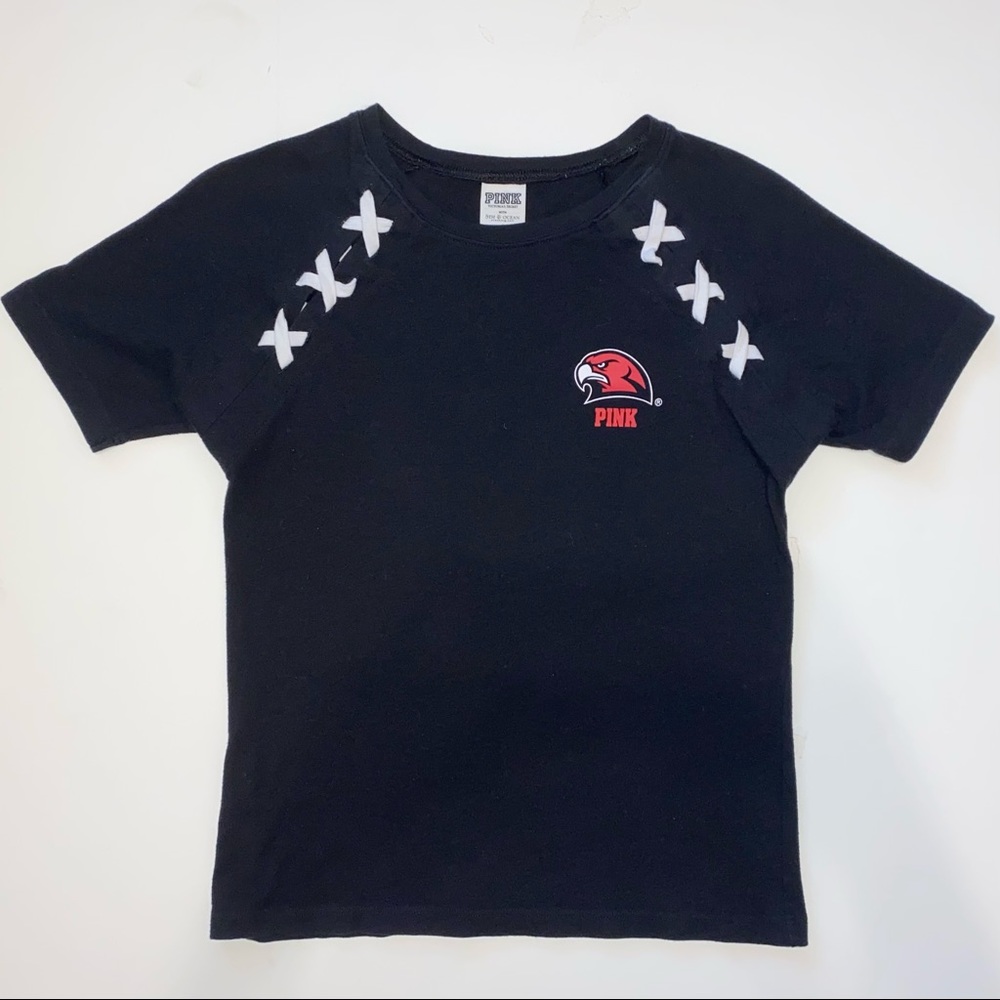 Victoria’s Secret Pink Campus Illinois State Redbirds Football T-Shirt Womens XS